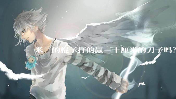 一米二的棍子打的赢三十厘米的刀子吗？