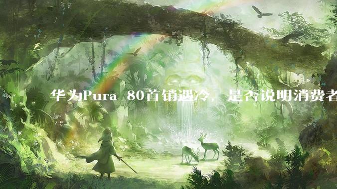 华为Pura 80首销遇冷，是否说明消费者已经开始对麒麟芯片性能有所觉醒？