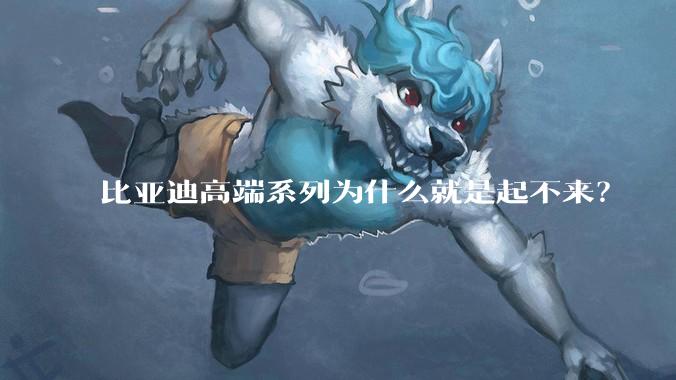 比亚迪高端系列为什么就是起不来？
