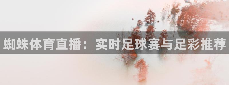 蜘蛛体育直播：实时足球赛与足彩推荐